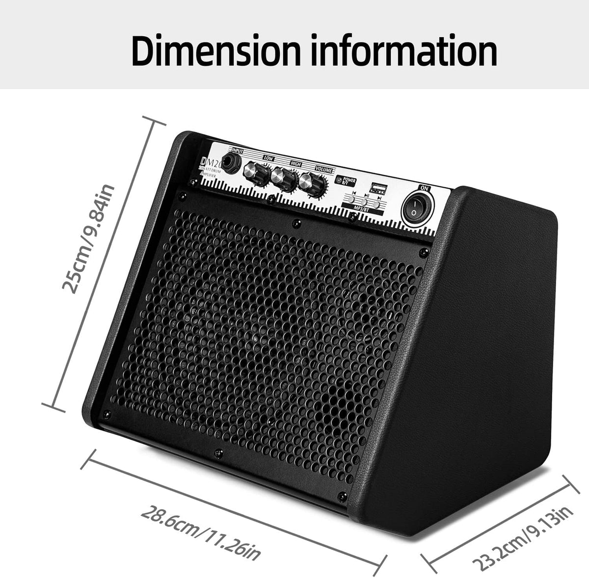 20W Bluetooth Personal Monitor Amplifier Speaker with USB Interface B818