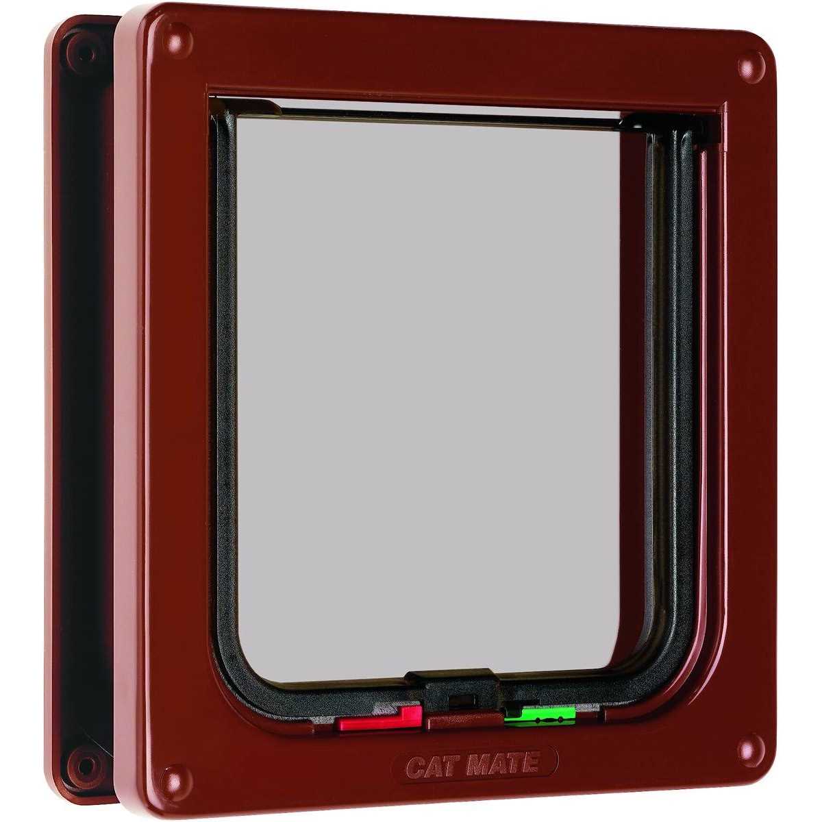 4 Way Locking Cat Flap with Door Liner J51660