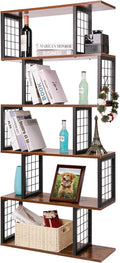 5-Tier S-Shaped Bookshelf L121893