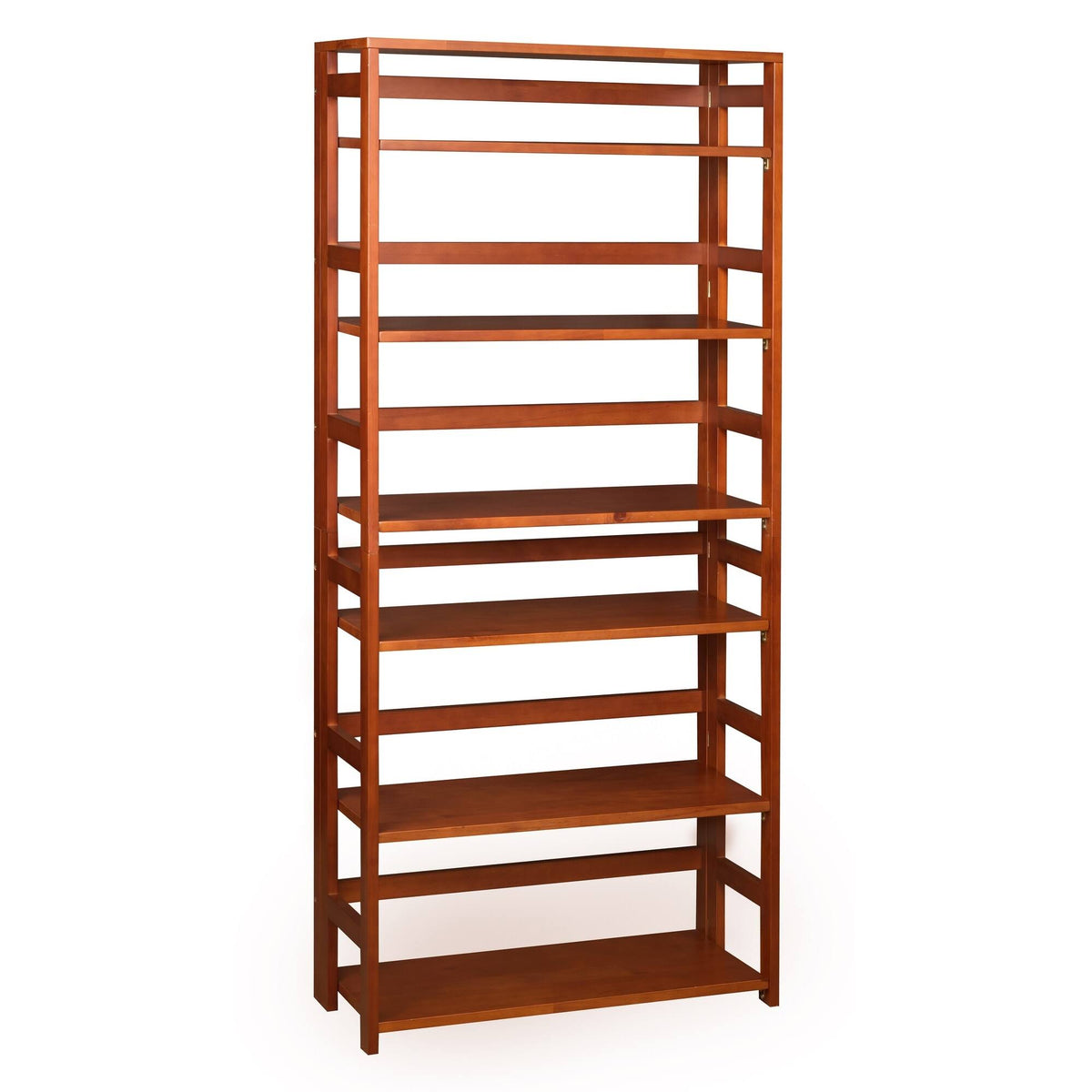 High Folding Bookcase Cherry P75289