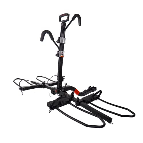 Hitch Mounted 4 Bike Rack Carrier for RV with 2" Class 3 Hitch Fits Up to 5" Fat Tire F11516
