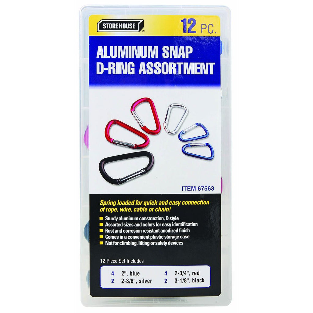 Snap Clip Fastener Set, 12 Piece F56485