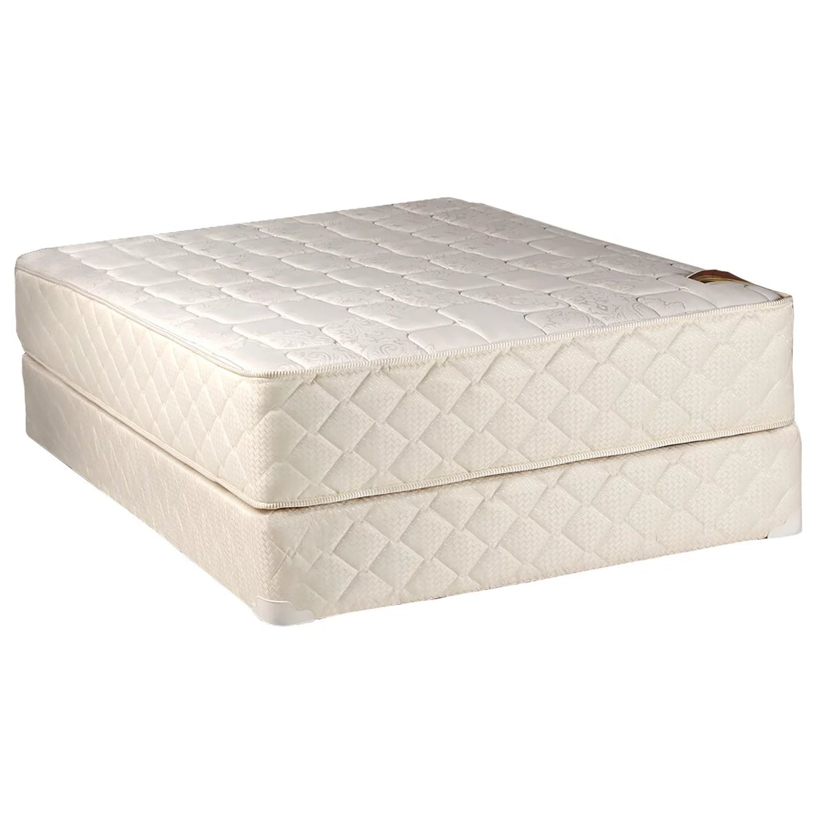 Twin XL Size Mattress and Low 5 Height Box Spring Set I2562