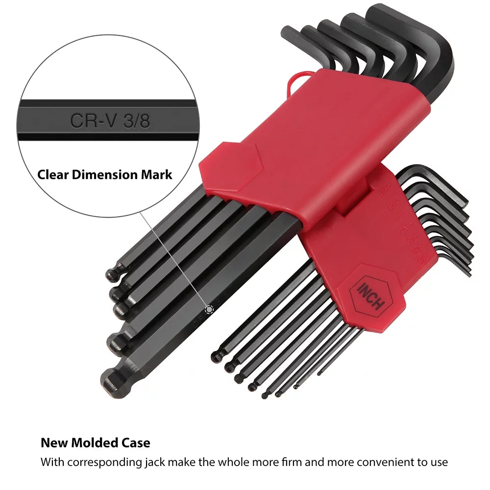 Allen Wrench Set 36 PCS Hex Key Spanner X73713