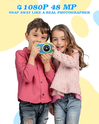 48MP 1080P Kids Digital Camera with 32GB SD Card M262123