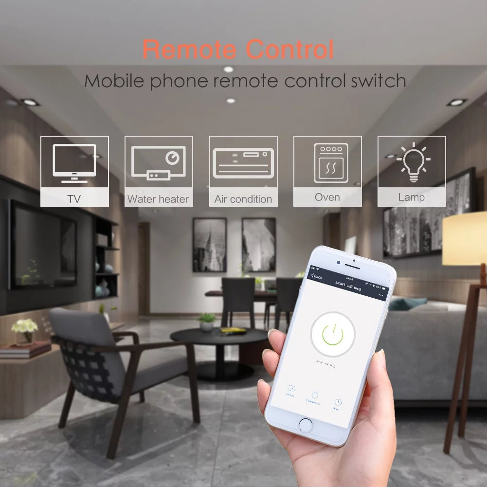 Smart Plugs WiFi Outlet with APP Control & Timer Function（4 Pack） L877