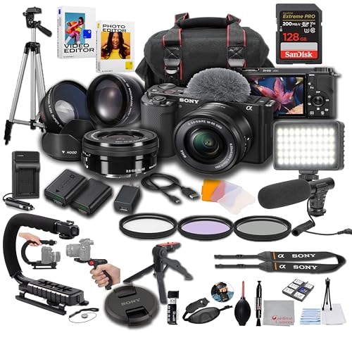 Sony ZV-E10 + 16-50mm Lens Pro Video Bundle (38pc) M309178