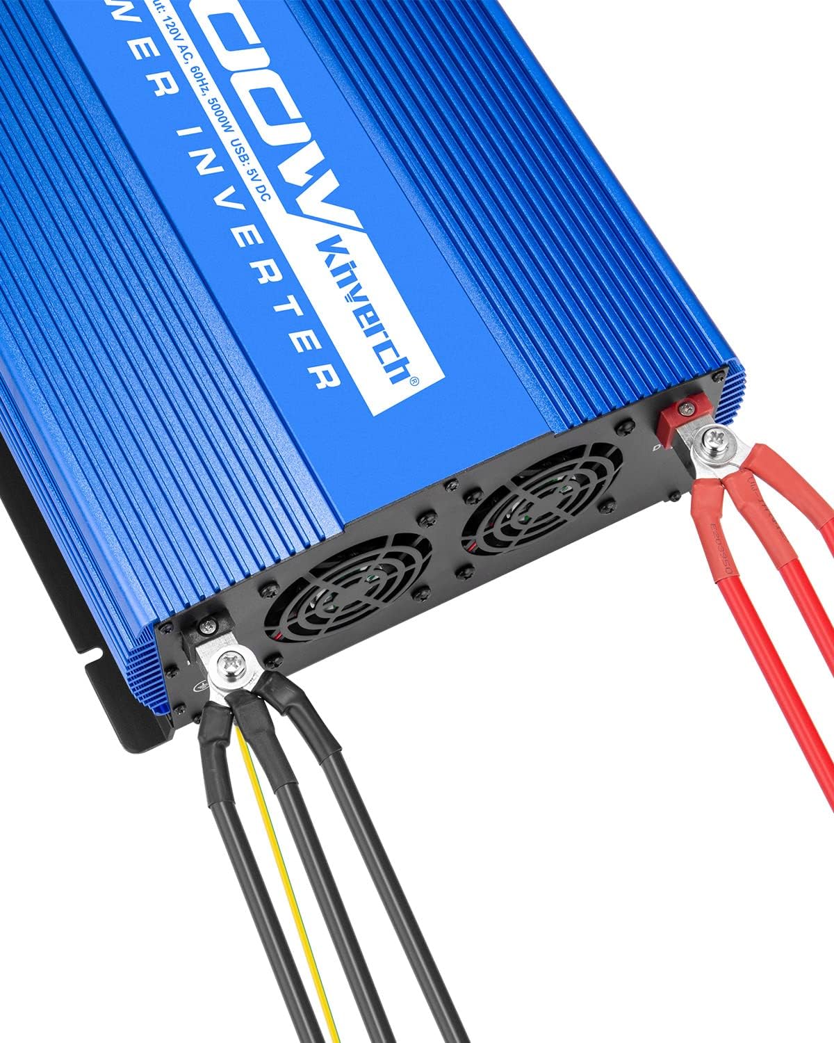5000W Power Inverter 12V to 110V Car Inverter 4AC Outlets 2USB Ports G6382