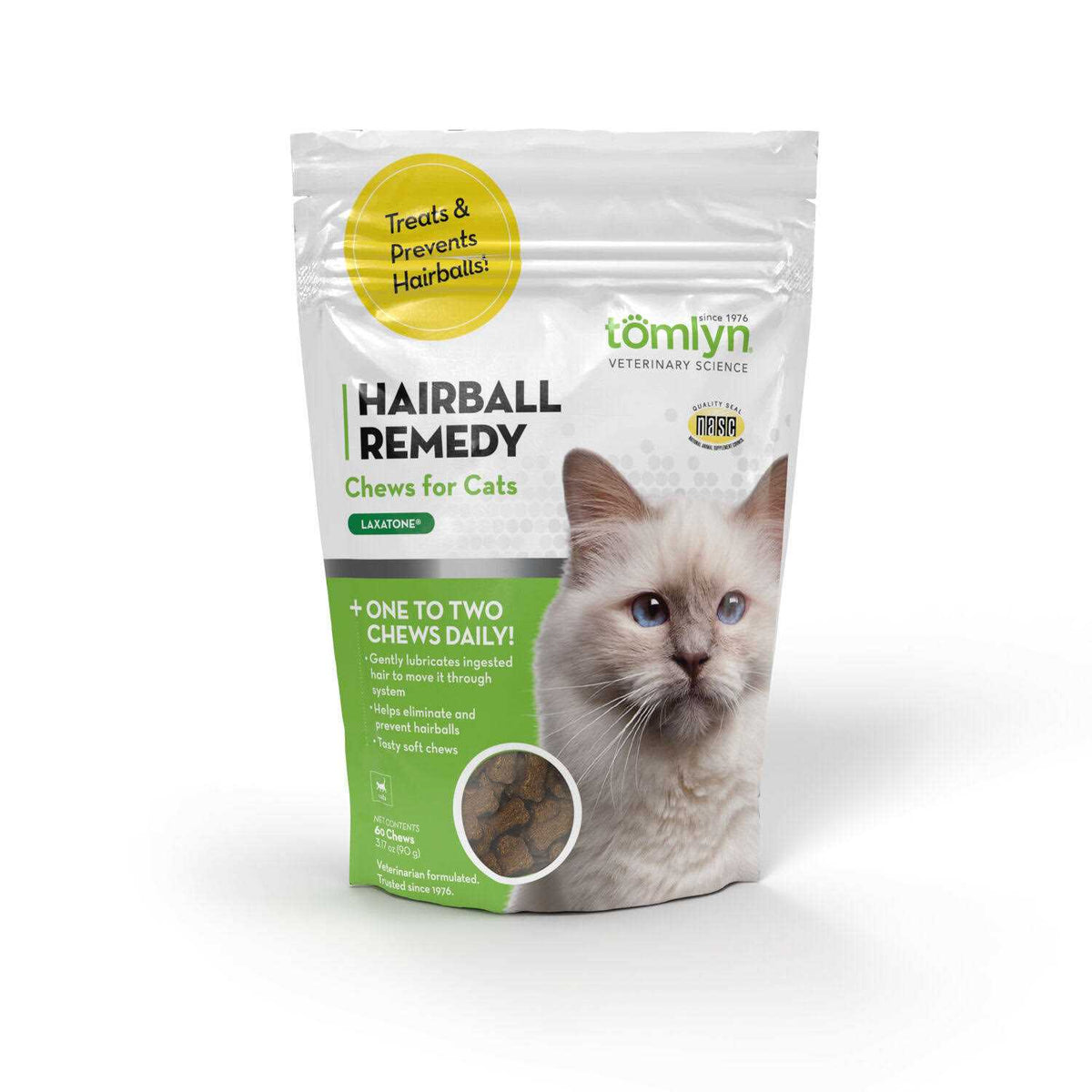 Hairball Remedy Chews for Cats D4327