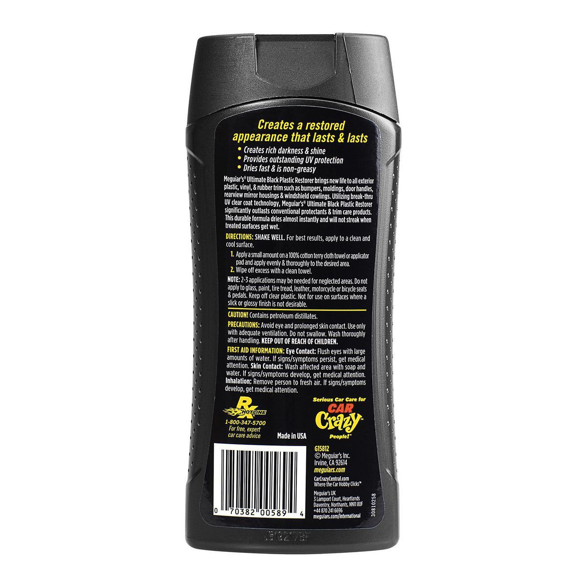 12 oz Plastic Restorer G230
