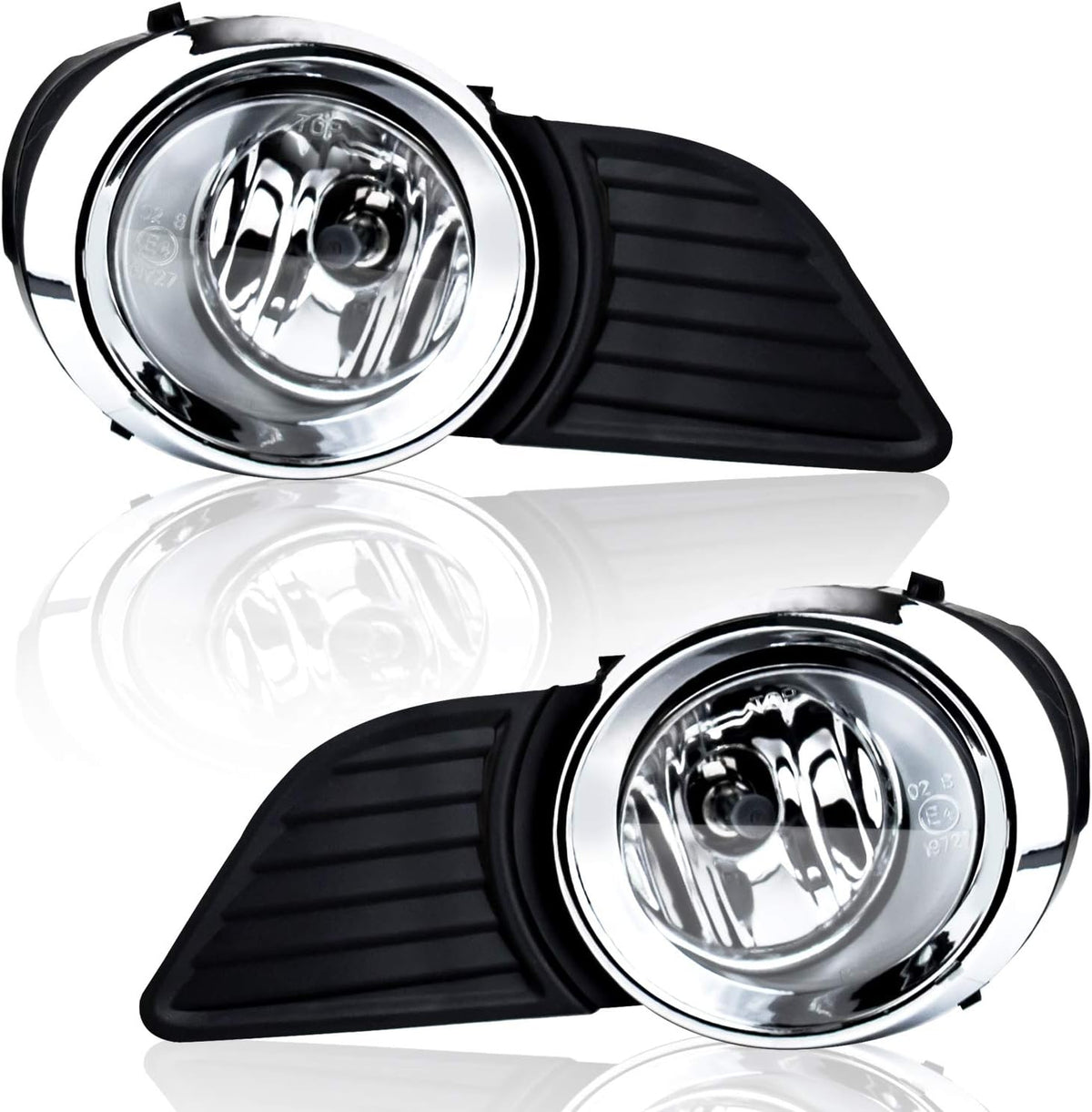 Black Bezel Fog Light Kits Pack of 2 E1740