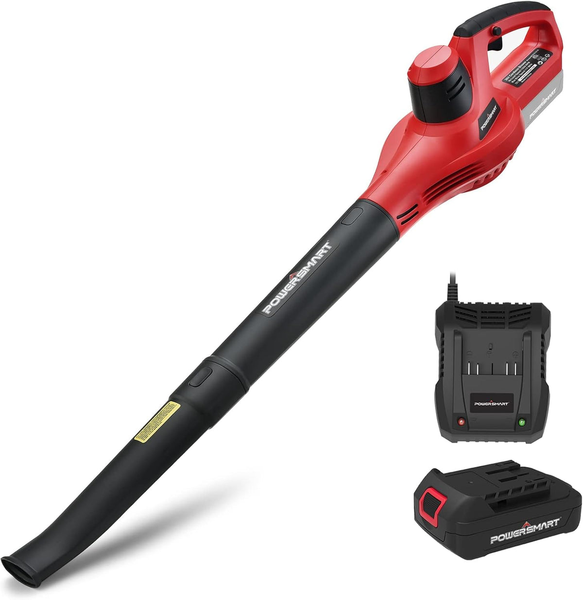 20V Cordless Leaf Blower with 1.5 Ah Li-ion Battery & Charger Pack of 2 U740689