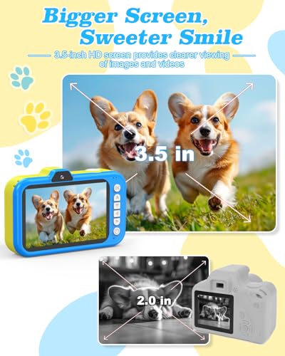 48MP 1080P Kids Digital Camera with 32GB SD Card M262123