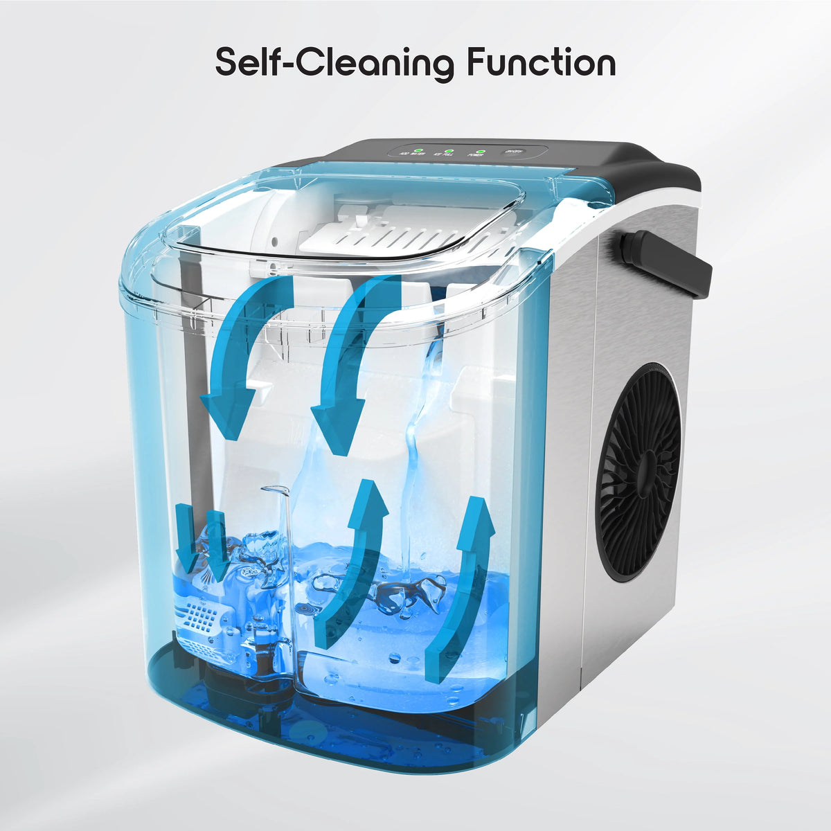 Portable Countertop Ice Maker O786