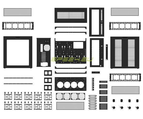 Black Computer Case S5164