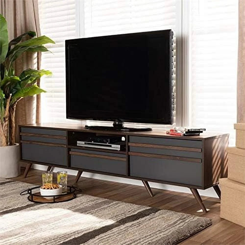 60" Wood TV Stand Console Entertainment Center X58871