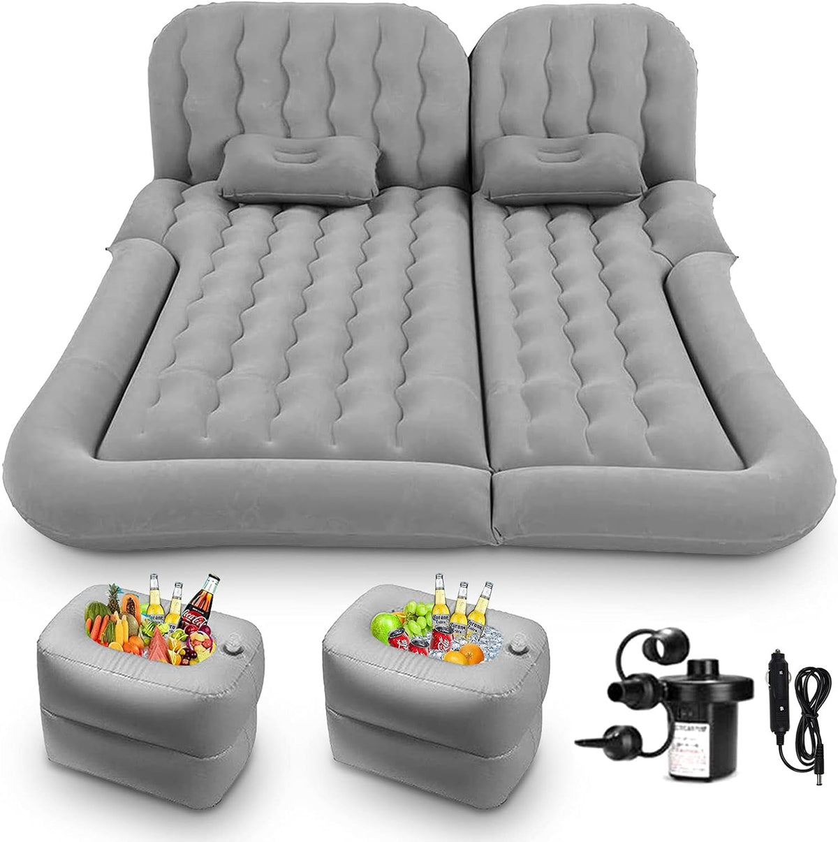 Car Air Mattress Auto Inflatable Car Bed Camping Sleeping Bed Q9080