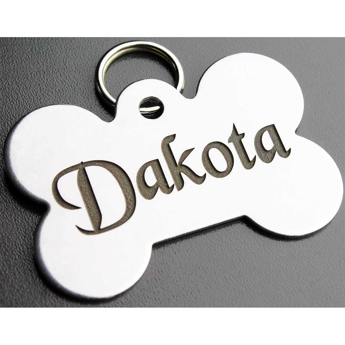 Stainless Steel Custom Engraved Pet ID Tags S5353