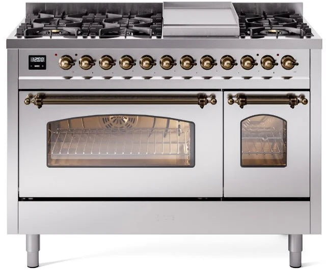 48 Dual Fuel Propane Gas Range Stainless Steel L887183