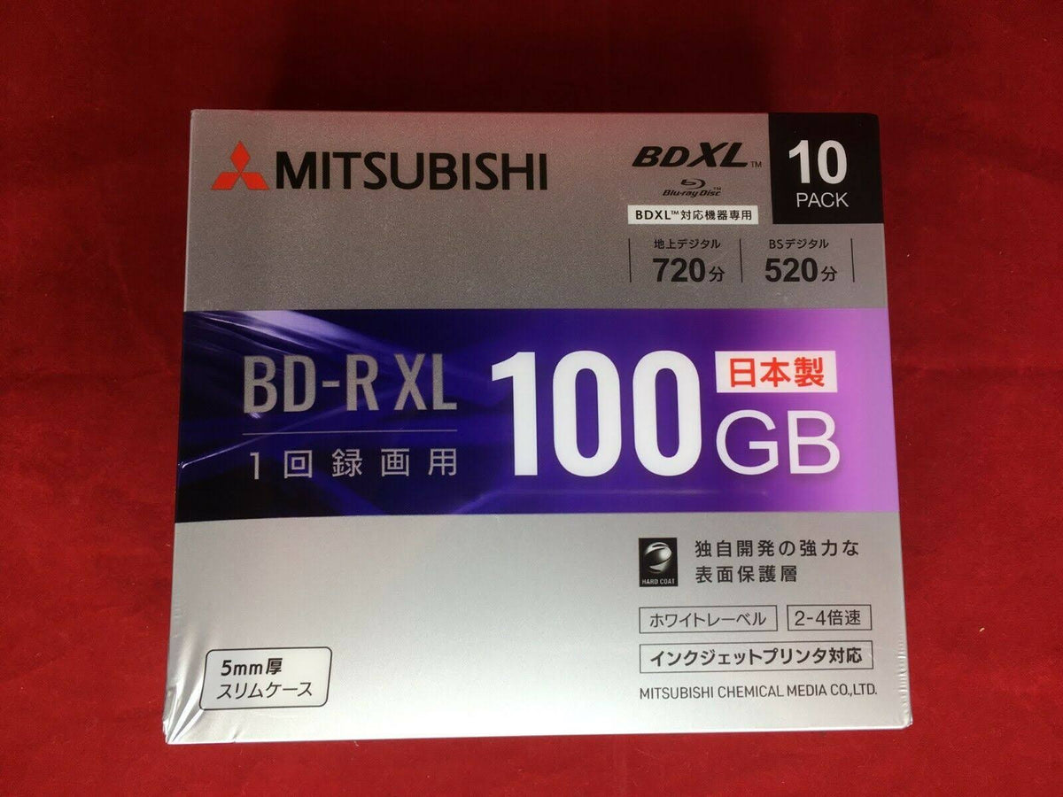 BD-R XL Blu-ray Disc 100GB 4X 10pcs M7738