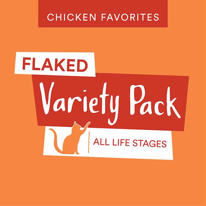 Grain Free Chicken Wet Cat Food Variety Pack L460893