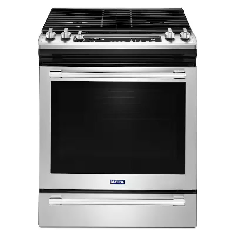 5.8 cu. ft. Slide-In Gas Range with True Convection C821