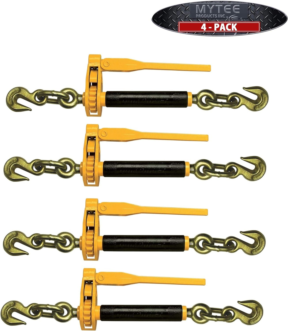 (4 Pack) Ratchet Binder 3/8" C63797